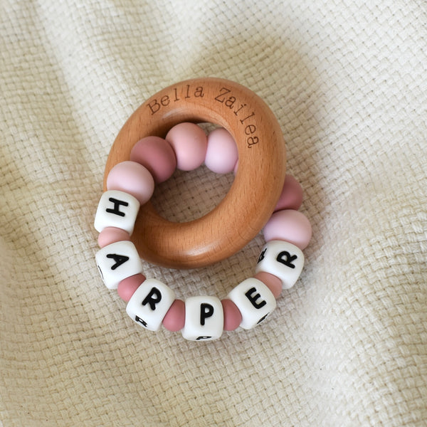 Hey Baby Personalised Teething Toy