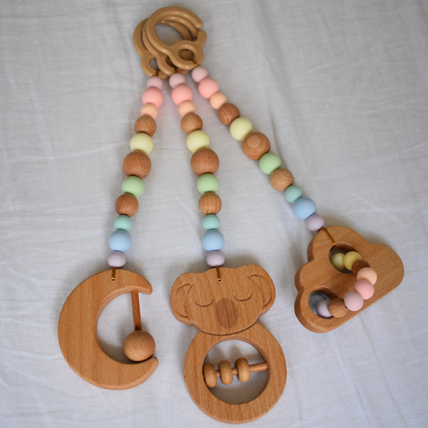 Sleepy Koala Play Gym Toys | Set of 3